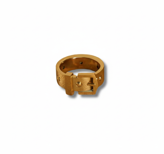 Gold Belt Buckle Rings