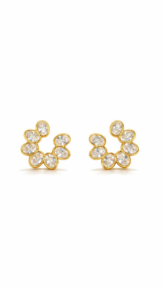 Celeste Curve Studs